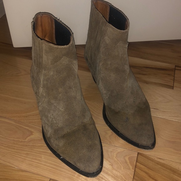 Isabel Marant Suede Ankle Booties - Picture 2 of 3